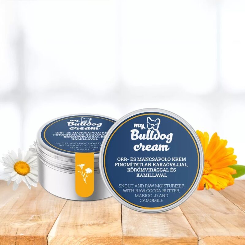 My Bulldog Cream - orr- és mancsápoló krémek - Finomítatlan kakaóvaj körömvirággal és kamillával
