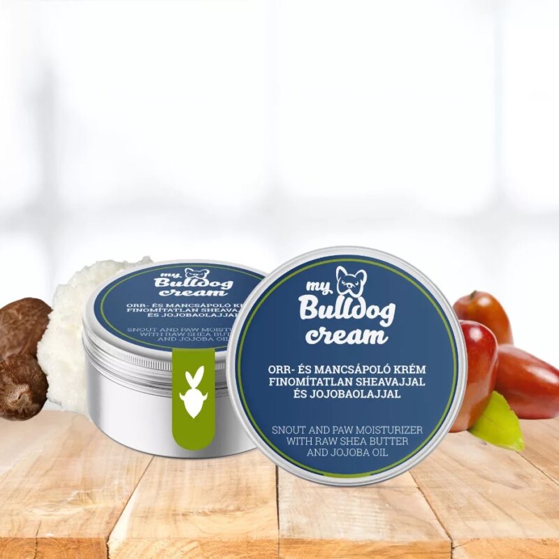 My Bulldog Cream - orr- és mancsápoló krémek - Finomítatlan sheavaj jojobaolajjal