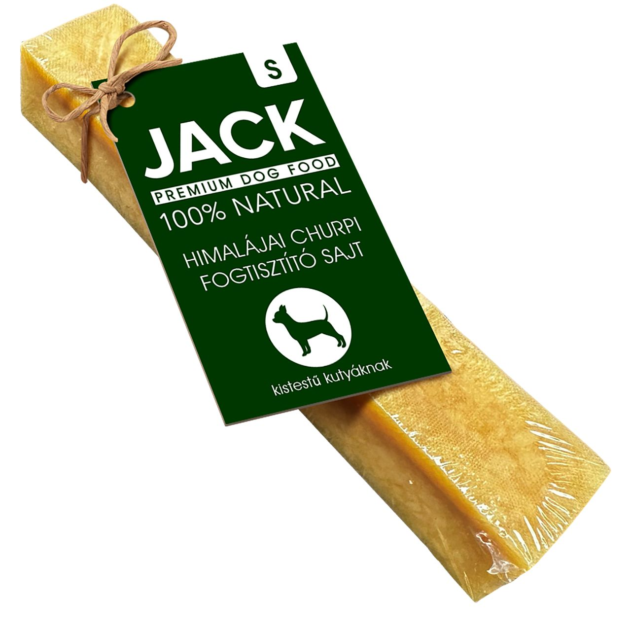 JACK HIMALÁJAI CHURPI FOGTISZTÍTÓ SAJT KUTYÁKNAK 100% NATURAL - S MÉRET