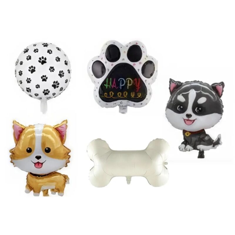 Kutyás lufi szett 5 db-os