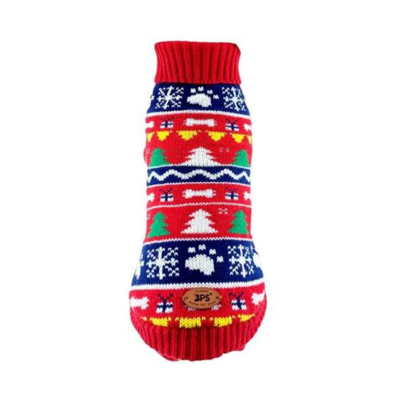 BPS kötött karácsonyi kutyaruha - winter