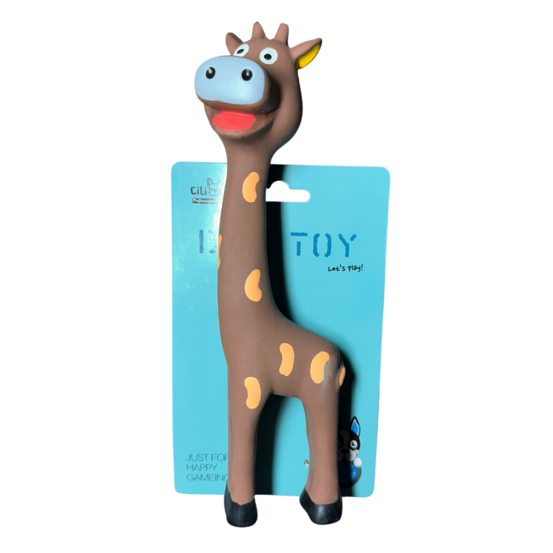 Sípoló zsiráf kutyajáték